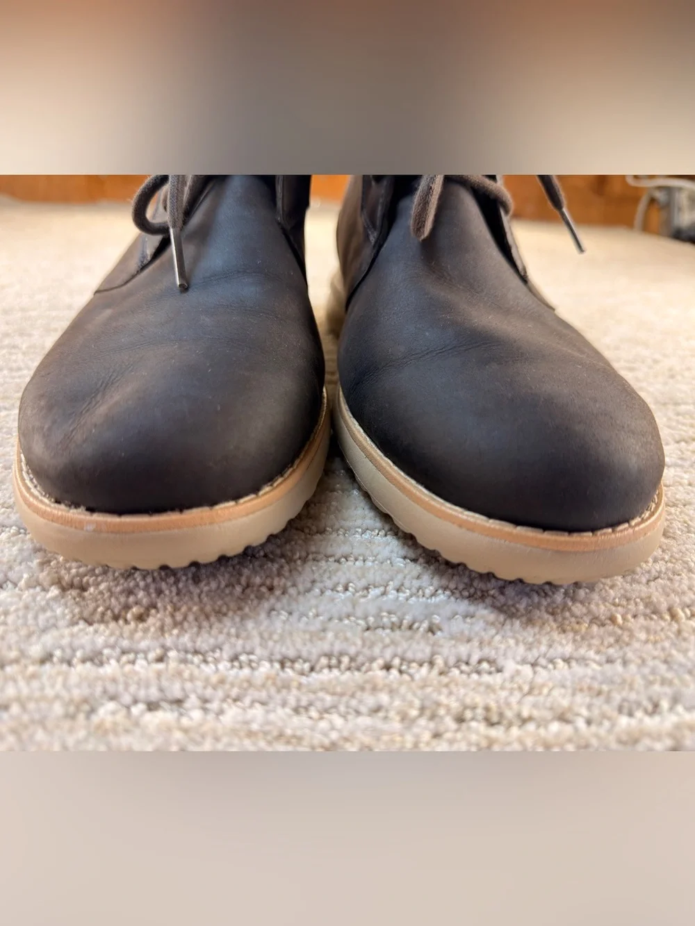 Brand New UGG Men’s Union Dark Brown Waterproof Lace Up Ankle Chukka Boots